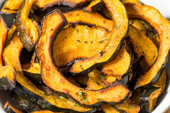 Homemade Autumn Roasted Acorn Squash