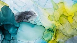 Modern fluid art with Alcohol Ink