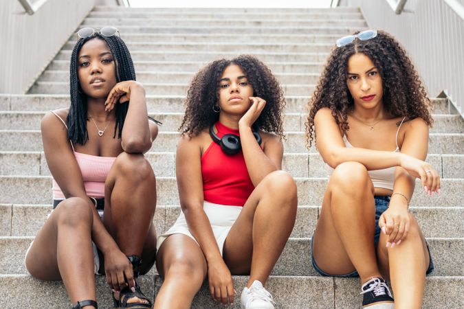 Stylish and Confident Young Black Women