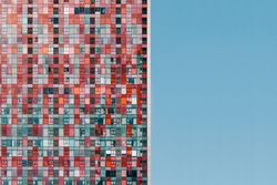 Colorful office block