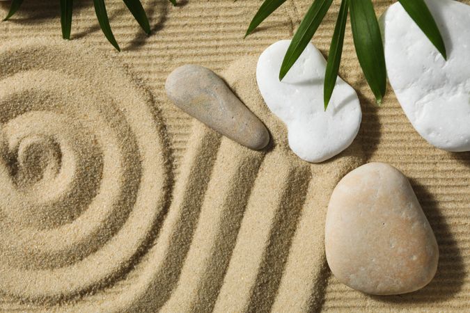 Composition for Zen, Relaxation, Harmony and Balance concept