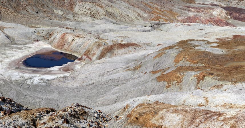 Mining terraces in Riotinto, Huelva