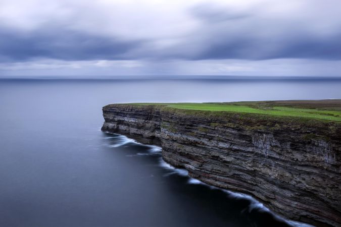 Atlantic seacliffs, Ballycastle county Mayo Ireland