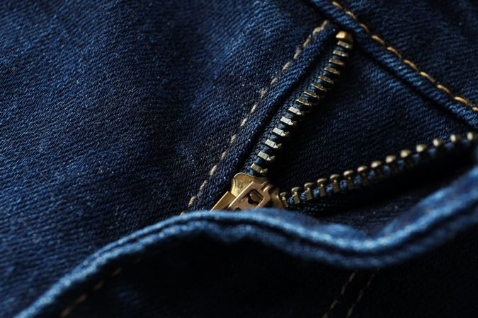Concept of modern casual clothes - jeans, jeans trousers