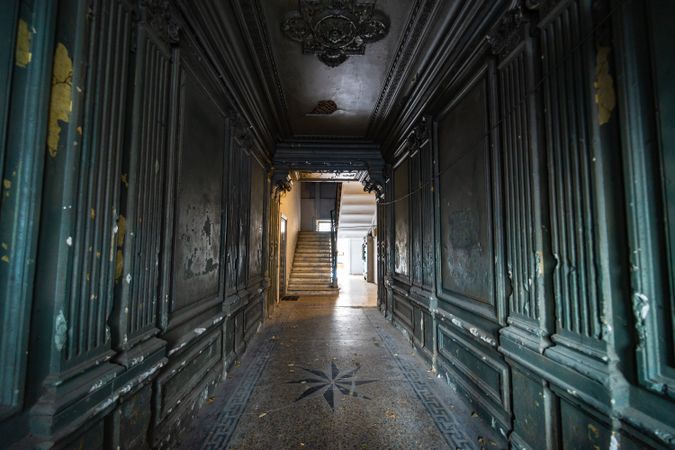 Elegant hallway in Tbilisi