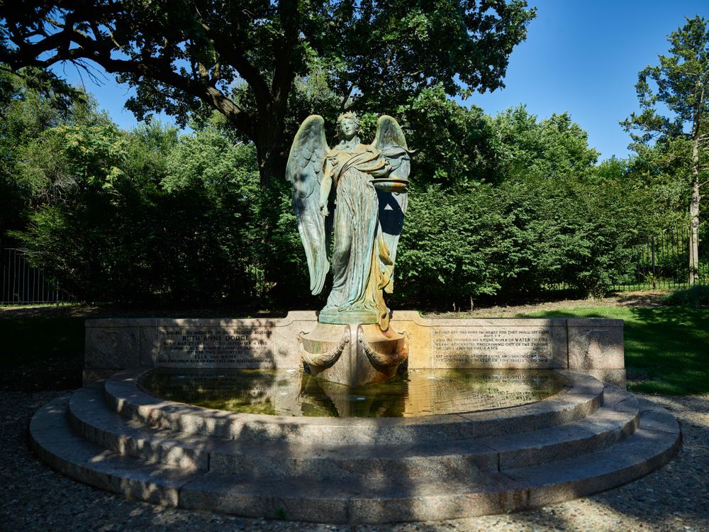 The Ruth Ann Dodge Memorial, in Council Bluffs, Iowa