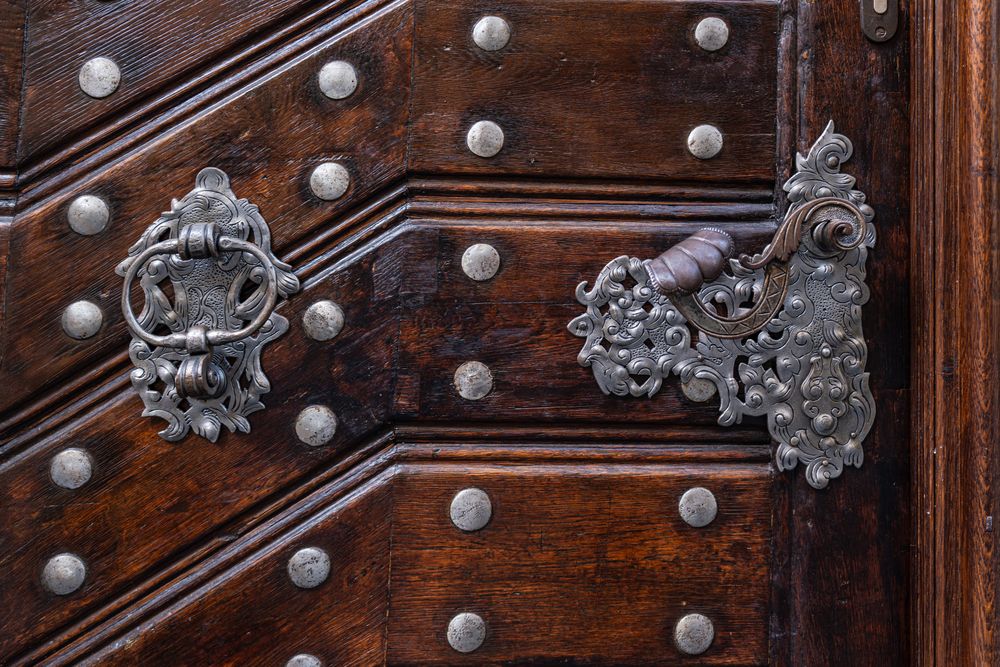 Decooration of the building in Old Prague