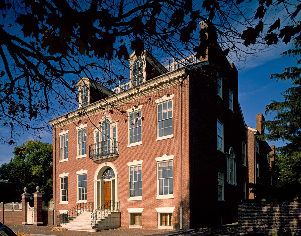 George Reed II House exterior, New Castle, Delaware