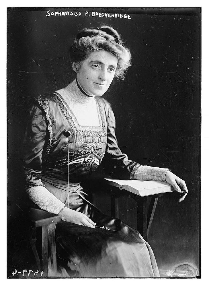 Sophonisba Preston Breckinridge (1866 – 1948) was an American activist, and social scientist
