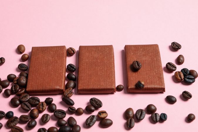 Concept of tasty and sweet food, chocolate