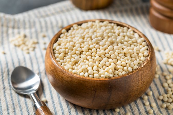 Dry Raw Organic Couscous