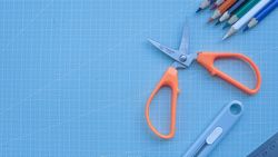 Paper cut tools, creative and school development
