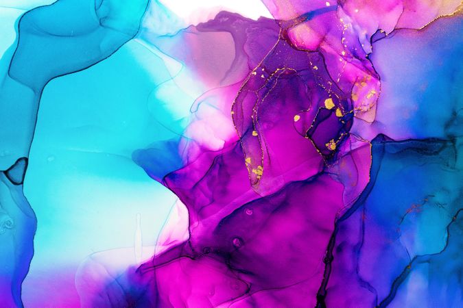 Alcohol ink colors, art background