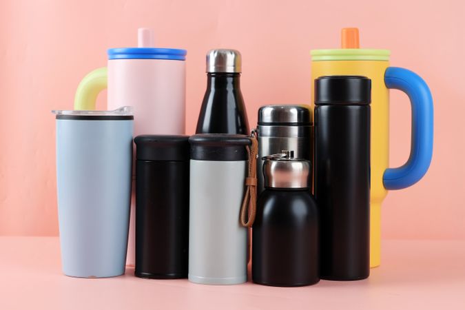 Reusable Stylish Stainless Tumbler Water Bottle Collection