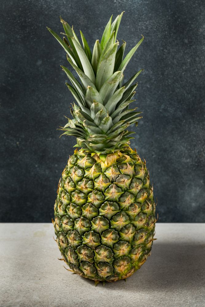 Organic Raw Sweet Pineapple Fruit