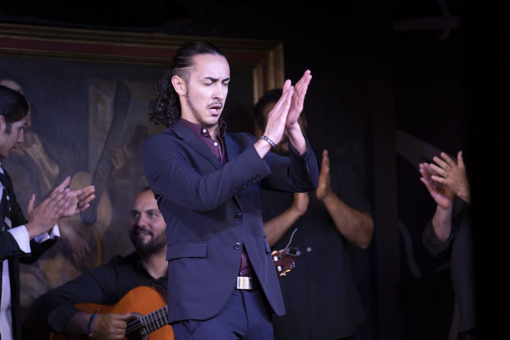 Flamenco performance on stage
