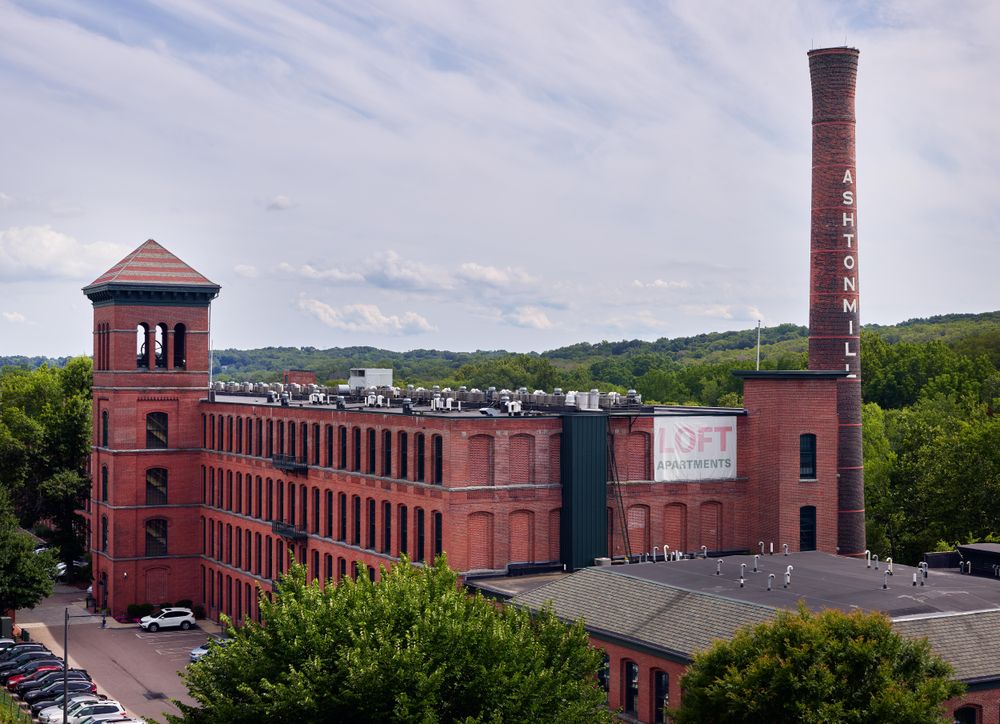 The old Ashton Mill, Cumberland, Rhode Island