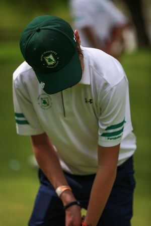 Man playing golf in Aguascalientes, Mexico