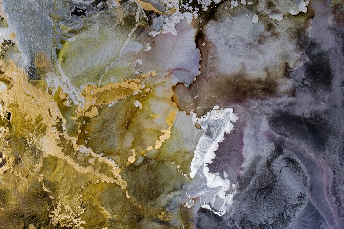 Alcohol Ink Fluid Art