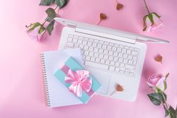 Romantic holiday background