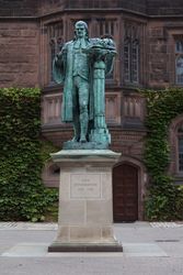 Bronze statue of John Witherspoon, Princeton, New Jersey