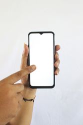 Smartphone Mockup With Exclusive Color And Texture