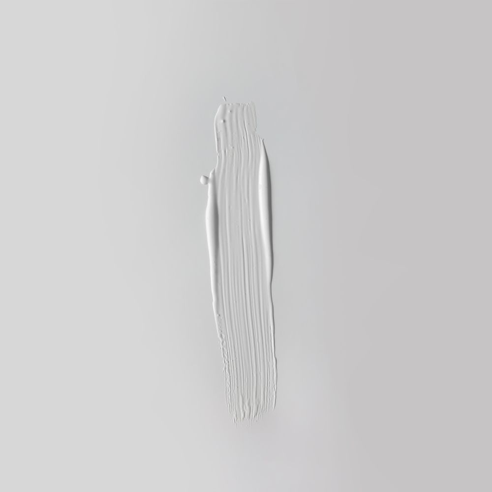 One streak of light paint on light background