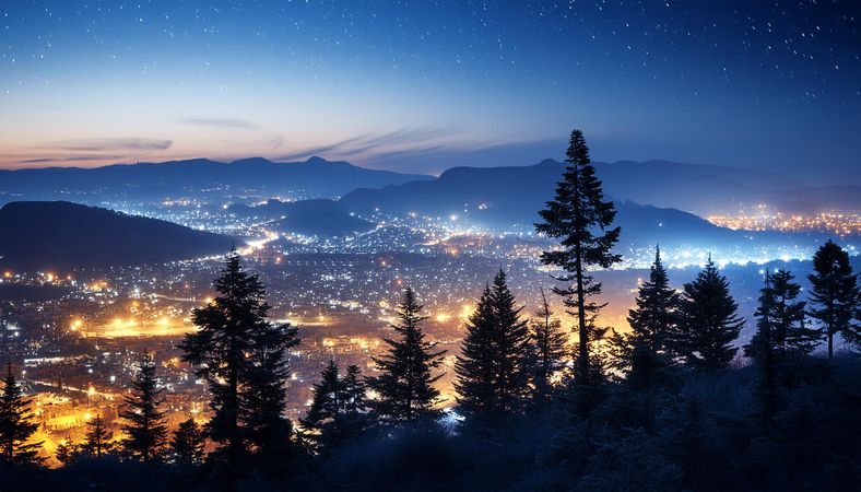 City at night