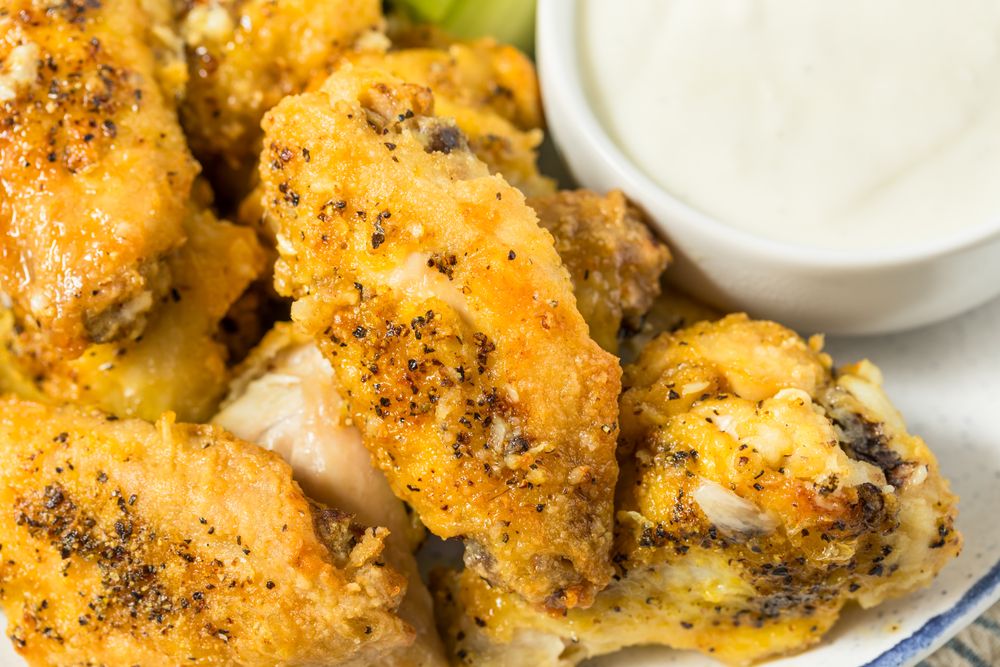 Spicy Homemade Lemon Pepper Chicken Wings