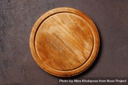 Plain wooden circular breadboard 0ypqGb