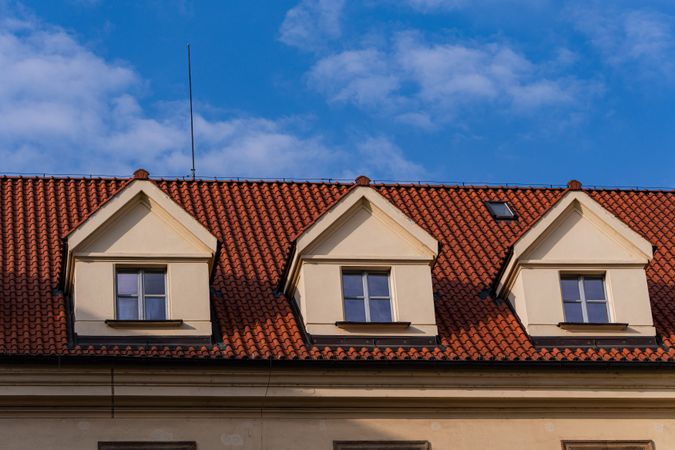 Decooration of the building in Old Prague