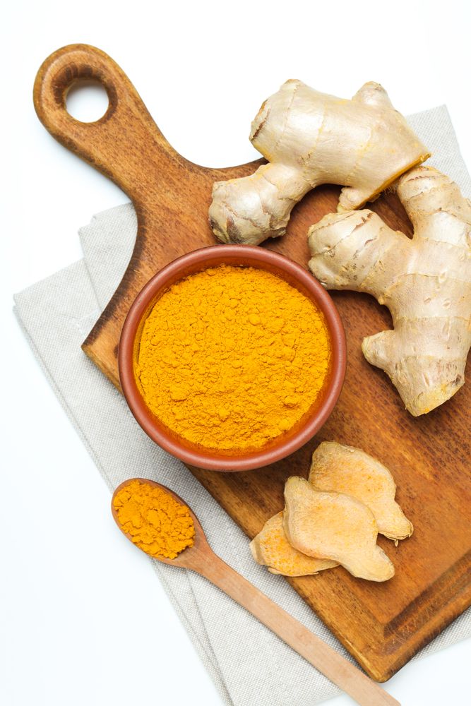 Fragrant seasoning - turmeric, one of the main ingredients in Indian curry