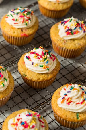 Sweet Homemade Funfetti Cupcakes