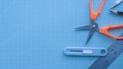 Paper cut tools, creative and school development