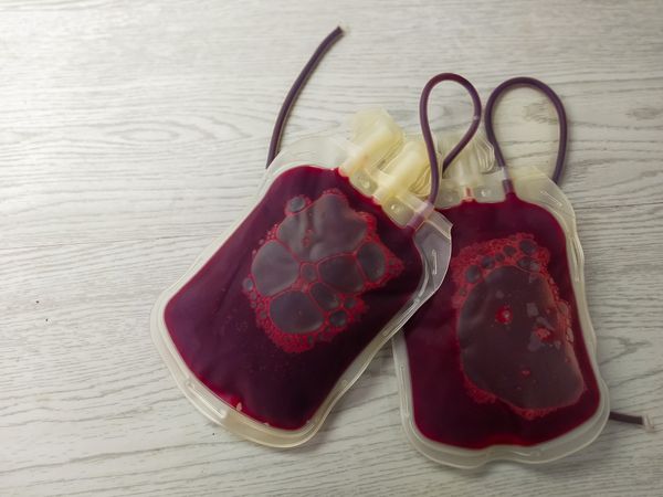 Blood Donation Bags for Transfusion or Medical Use
