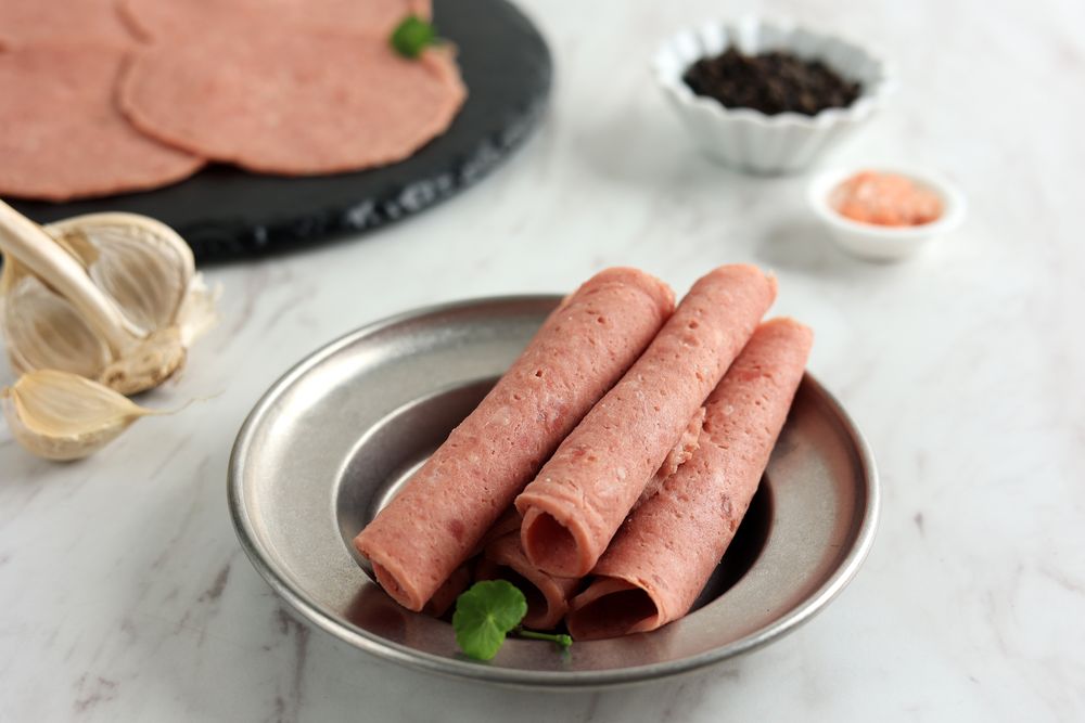 Smoked Beef Salami, Thin Sliced Sausage