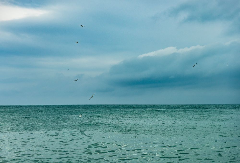 Cloudy day in Batumi, Georgia