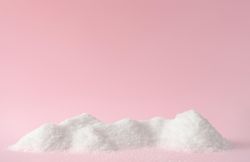 Snowy Christmas winter landscape background