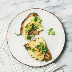 Healthy vegan breakfast or lunch