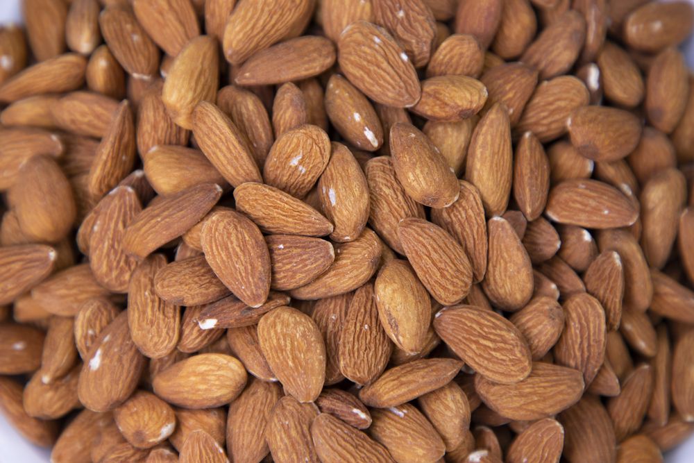 Almonds pattern texture