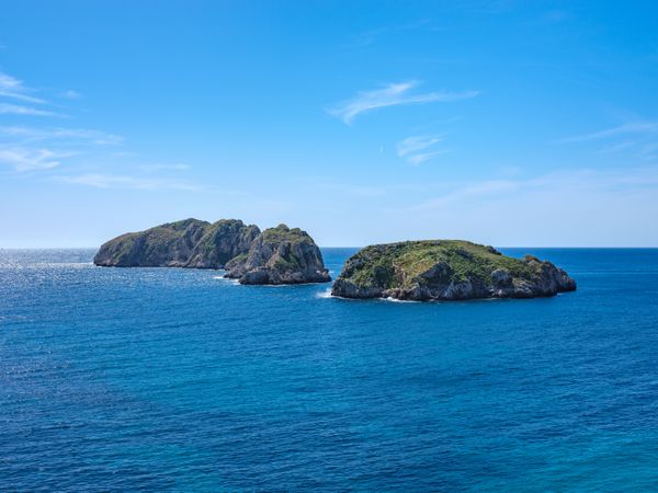 Beautiful views of protected islands