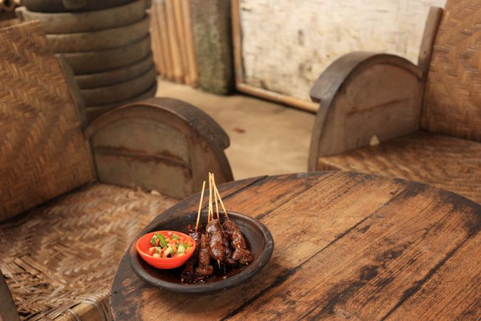 Maranggi Beef Satay (Sate Maranggi Sapi),