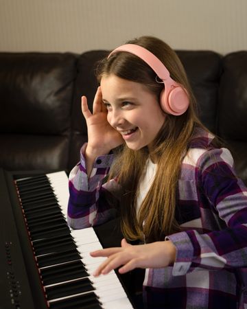 Joyful Home Piano Lesson