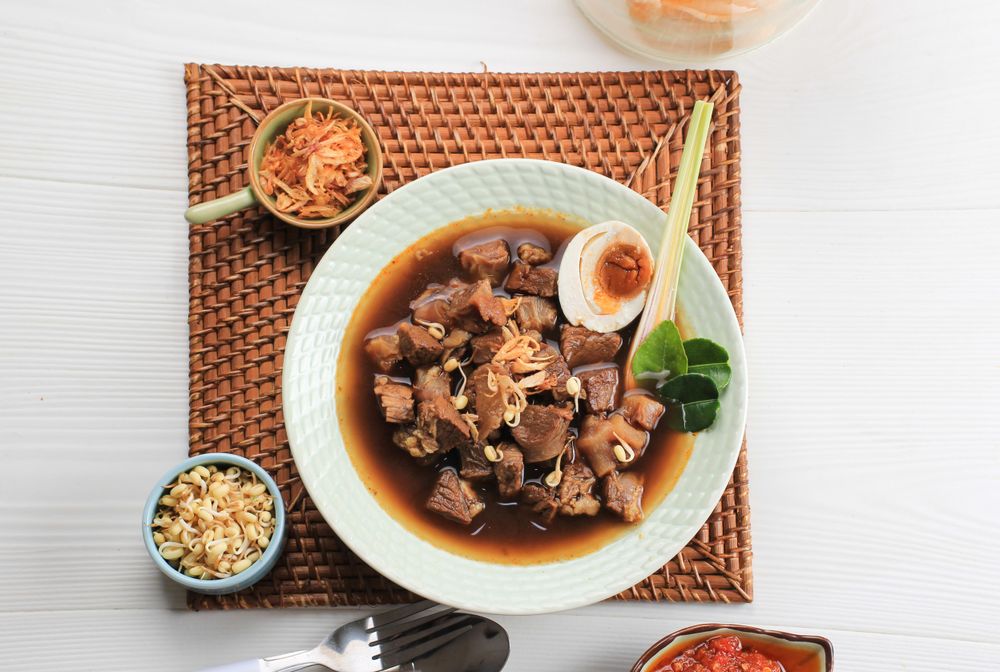 Rawon. Traditional Indonesian Beef Soup Culinary