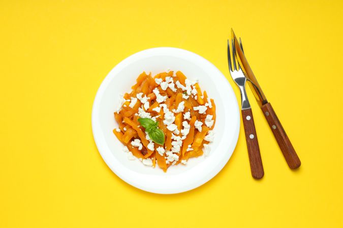 Fall season tasty food concept - baked pumpkin