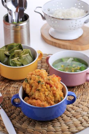 Perkedel Jagung or Bakwan Jagung, Indonesian Corn Fritters