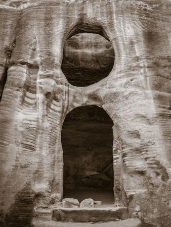 A common's tomb, Petra, Jordan