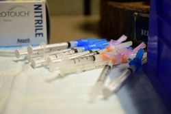 Doses of the Moderna COVID-19 vaccine