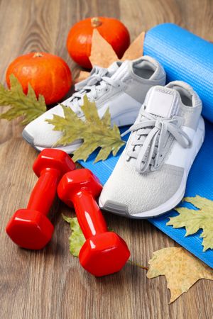 Concept of Sport and Autumn, Sport and Autumn season