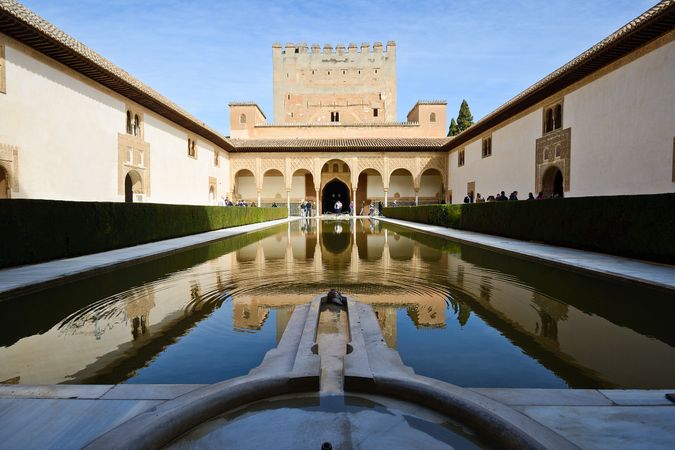 Court of the Myrtles in Alhambra